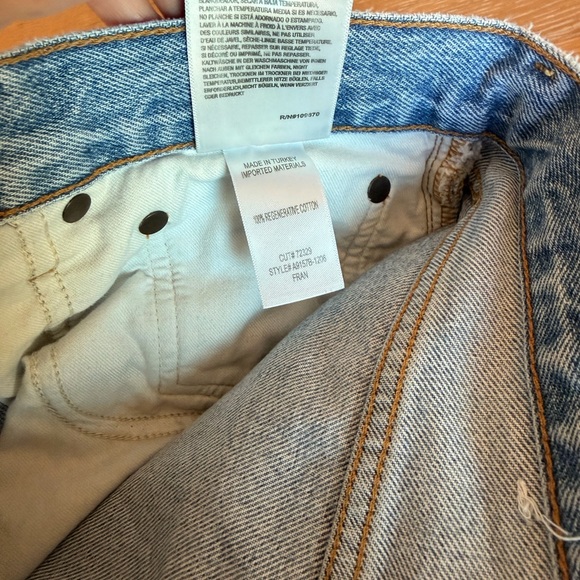 Agolde Fran Low-Slung Straight Jeans - Picture 4 of 8